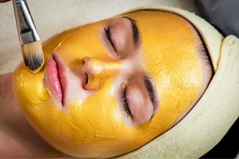 Gold Facial/Full Rica Waxing