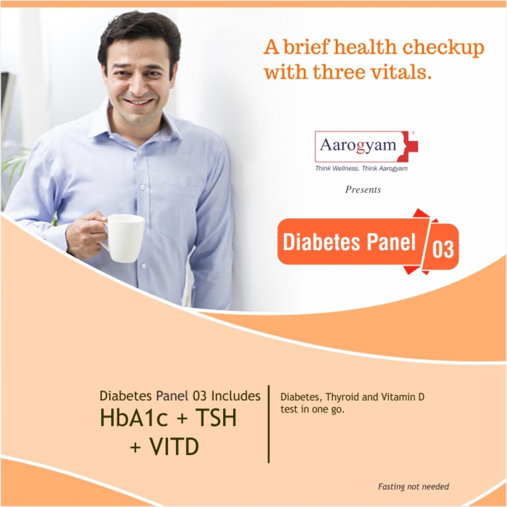 FLAT 50% OFF ON DIABETES PANEL 3 TEST | LOWEST PRICE GUARANTEE | 38 TESTS