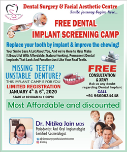 Dental Implant Screening camp