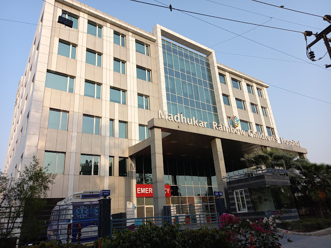 Madhukar Rainbow Children's Hospital & BirthRight from Madhukar Rainbow Children's Hospital & BirthRight Metro Station, FC-29 5, Geetanjali Marg, near Malviya Nagar, Block A ,New Delhi ,Delhi, India | Kayawell