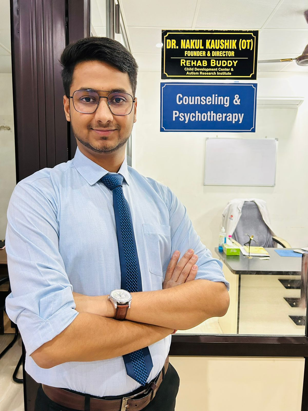 Dr. Nakul Kaushik from Metro Station, 668, New Sanganer Rd, near Sanjeevni Hospital &, Vivek Vihar, Sodala, Jaipur, Rajasth ,Jaipur, Rajasthan, 302019, India 5 years experience in Speciality Occupational Therapy | Kayawell