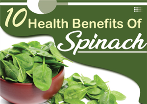 10 Health Benefits of Spinach