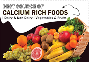 Dairy and Non Dairy Calcium Rich Foods
