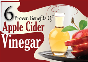 6 Proven Health Benefits of Apple Cider Vinegar